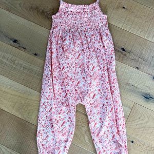 baby Gap 2-3T Pale pink flower romper